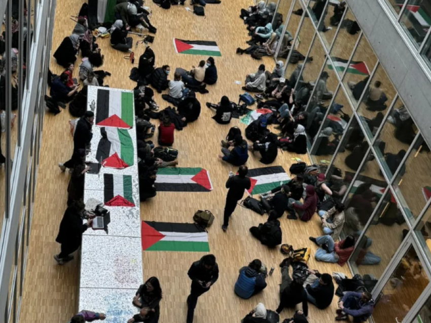 Protesta pro palestineze edhe në Zvicër, studentët bllokojnë hyrjen e një ndërtese në Universitetin e Lozanës